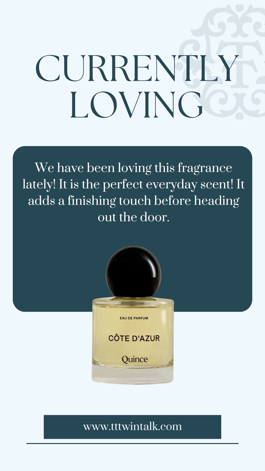 We have been loving this fragrance lately! It is the perfect everyday scent! It adds a finishing touch before heading out the door.

#LTKSeasonal #LTKOver40 #LTKMidsize