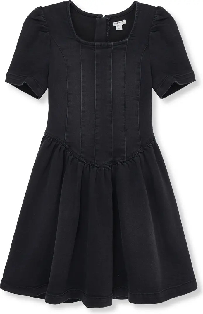Habitual Kids Kids' Stretch Denim Ballet Dress | Nordstrom | Nordstrom