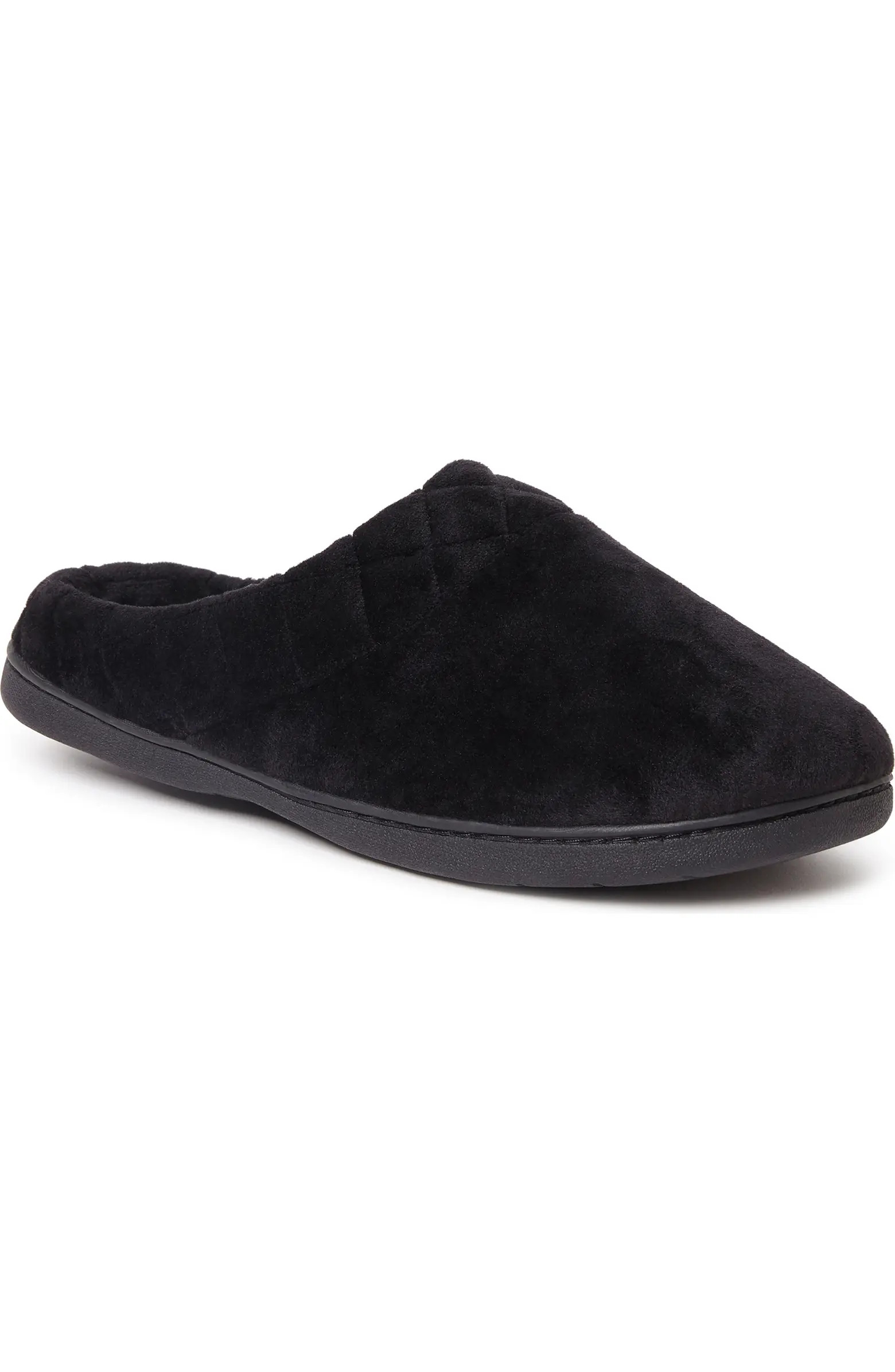 Darcy Quilted Cuff Velour Clog Slipper (Women) | Nordstrom