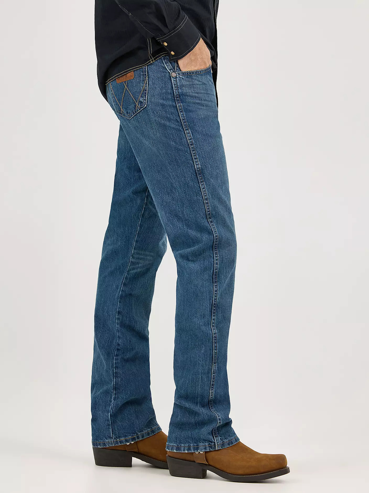 Men's Wrangler Retro® Relaxed Fit Bootcut Jean | Wrangler