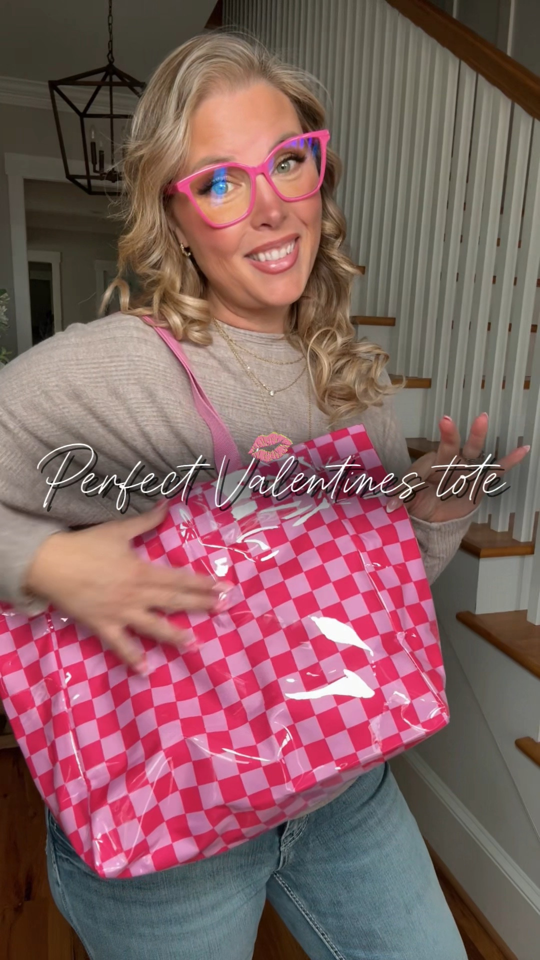 Pink checkered perfection 💕👜
This tote is giving main character energy—cute, roomy, and goes with literally everything. Errands, beach days, mom life, coffee runs… she’s coming with me everywhere 😍

#pinkcheckered #girlytote #toteabag #pinkobsessed #everydaybag 

#LTKValentine #LTKootd #LTKdayinmylife