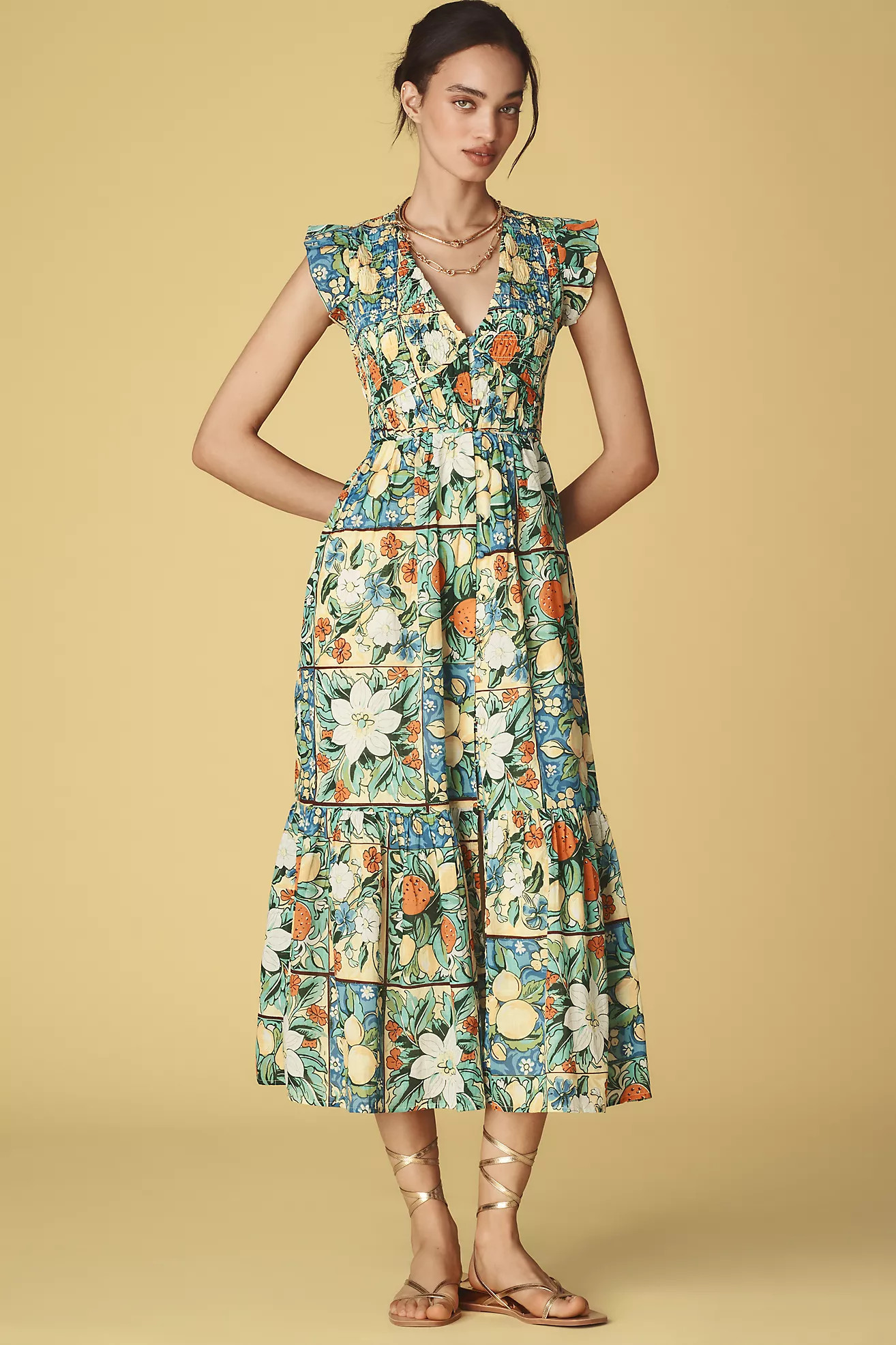 The Peregrine Midi Dress | Anthropologie (US)