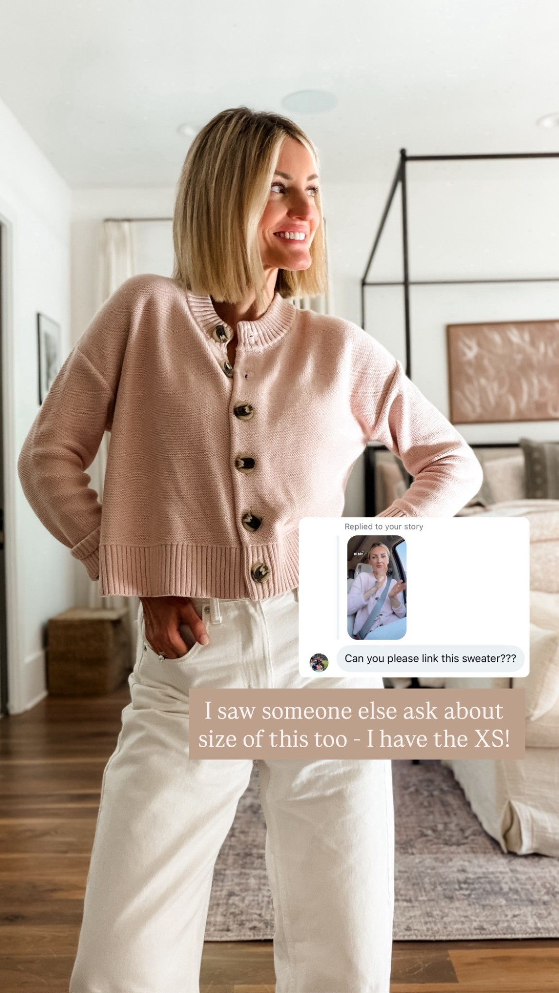 The color of this cardigan is perfect for spring 😍 this style has been a favorite of mine for years! Wearing XS.

Loverly Grey, Quince, pink cardigan, spring fashion, spring outfit ideas 

#LTKootd #LTKSeasonal