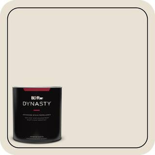 1 qt. #BXC-62 Alabaster Matte Interior Stain-Blocking Paint & Primer | The Home Depot