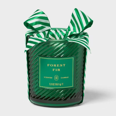 Swirled Glass Jar Candle - Threshold™ | Target