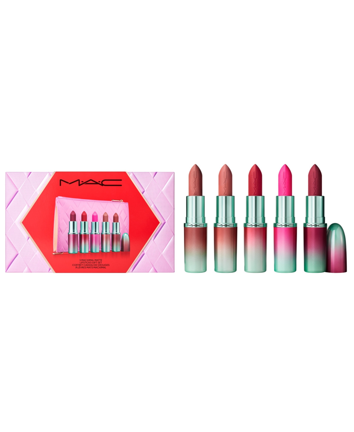 Mac 5-Pc. Less Is Bore Lipstick Gift Set | Macy's