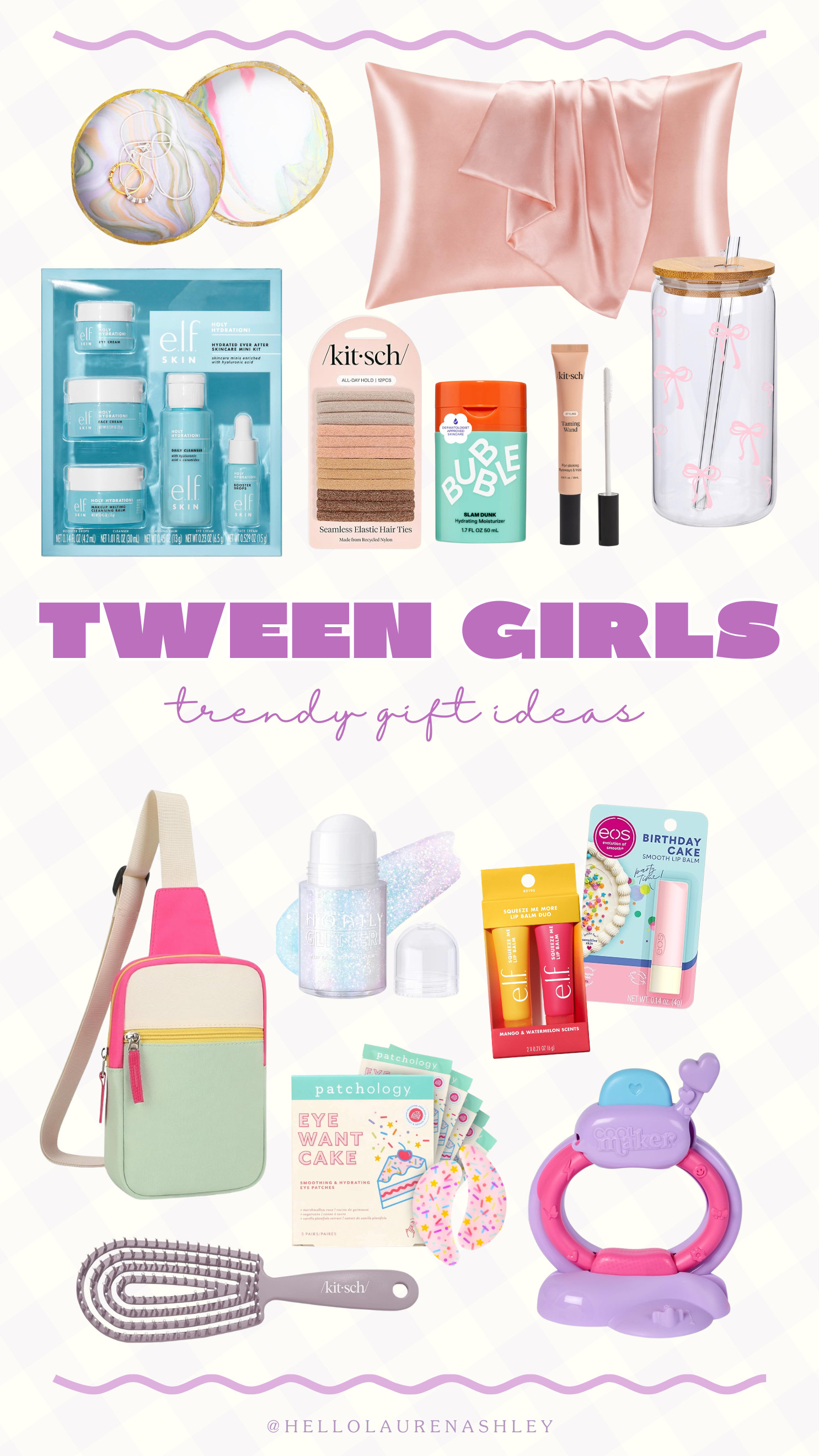 The cutest gift ideas for tween girls! Think beauty favorites, fun accessories, sleepover essentials, and little treats they'll be excited to unwrap. 💜 

 #LTKmomlife #LTKSeasonal #LTKU