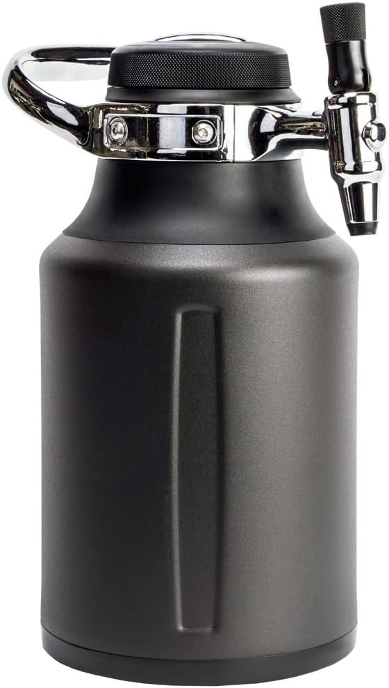 GrowlerWerks uKeg Go Carbonated Growler Beer Gift and Craft Beverage Dispenser for Beer, Soda, Ci... | Amazon (US)