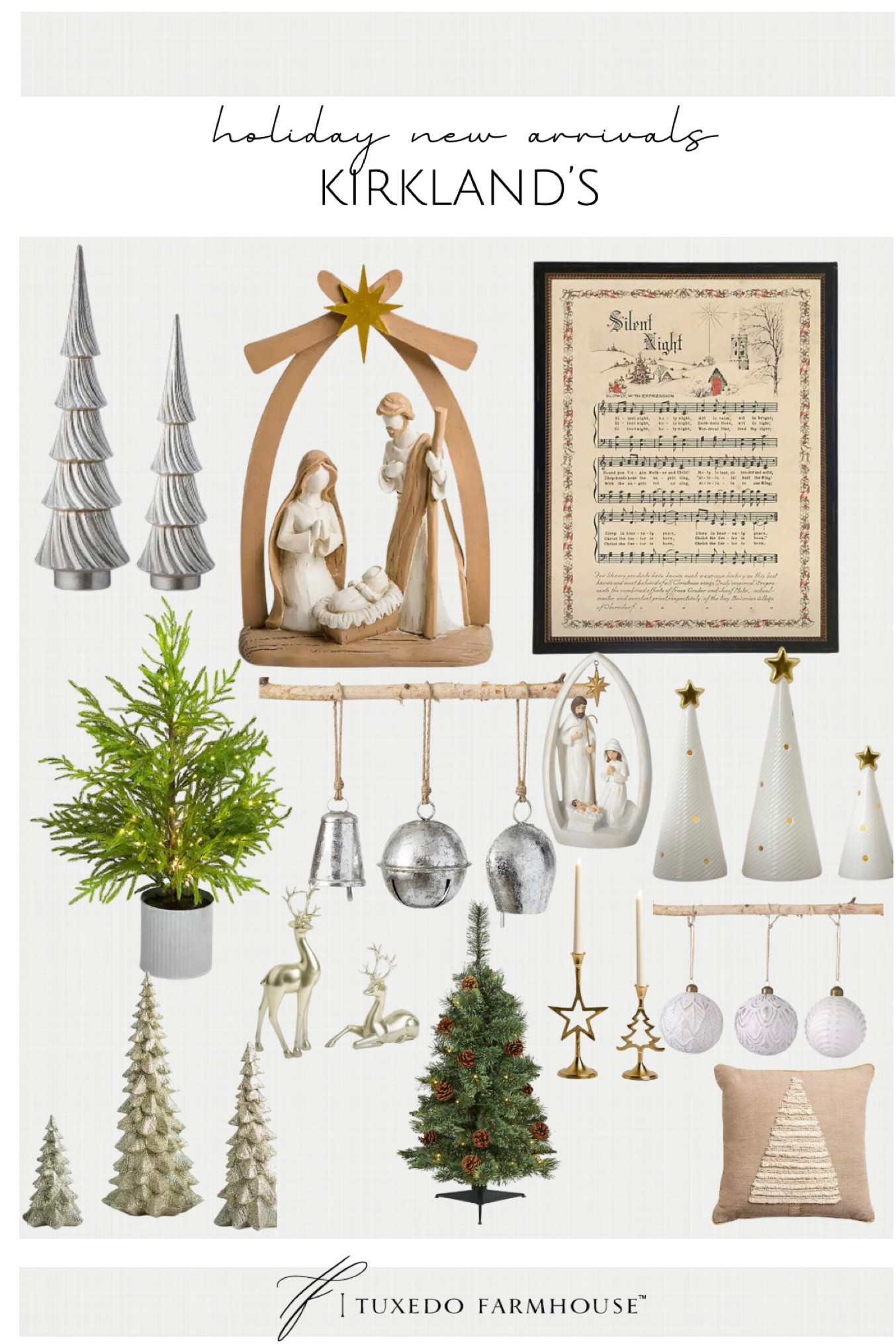 Holiday new arrivals at Kirklands!




Home decor, Christmas decor, Christmas tree, Christmas bells, Christmas artwork, nativity scene, reindeer, Christmas pillows