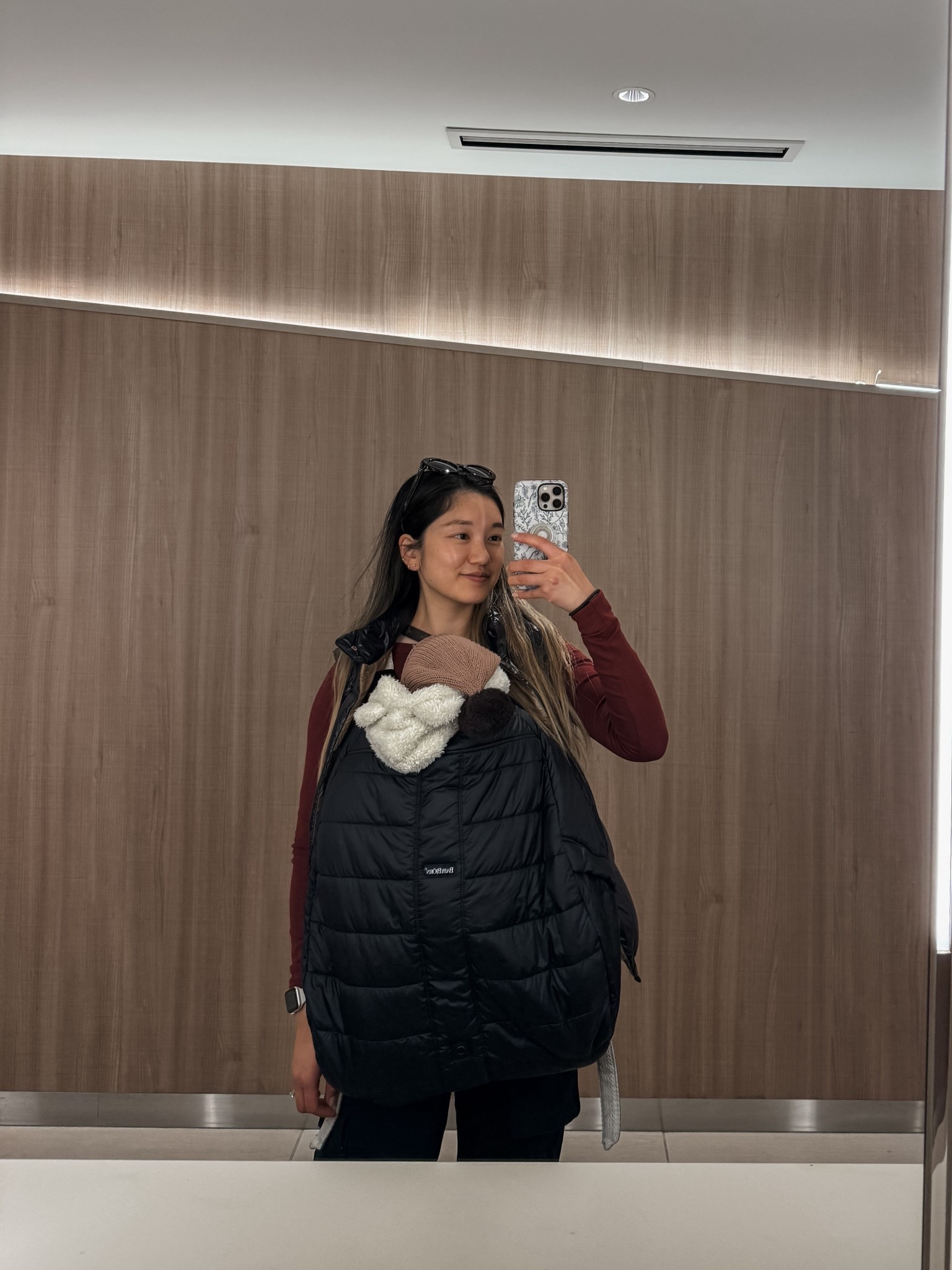 keeping my baby warm with baby wearing and this puffer around her! a must for cold weather travels! #tokyo #japan #motherhood #babycarrier #babyessentials #travelessentials 

#LTKBaby #LTKKids #LTKTravel