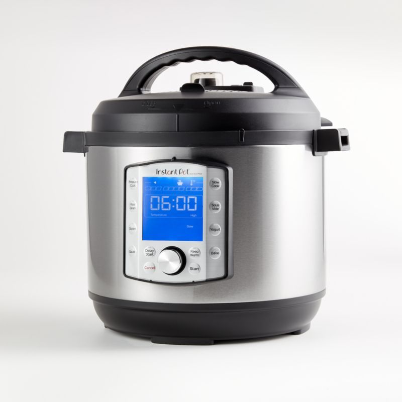 Instant Pot 8-Qt. Evo Electric Pressure Cooker + Reviews | Crate and Barrel | Crate & Barrel