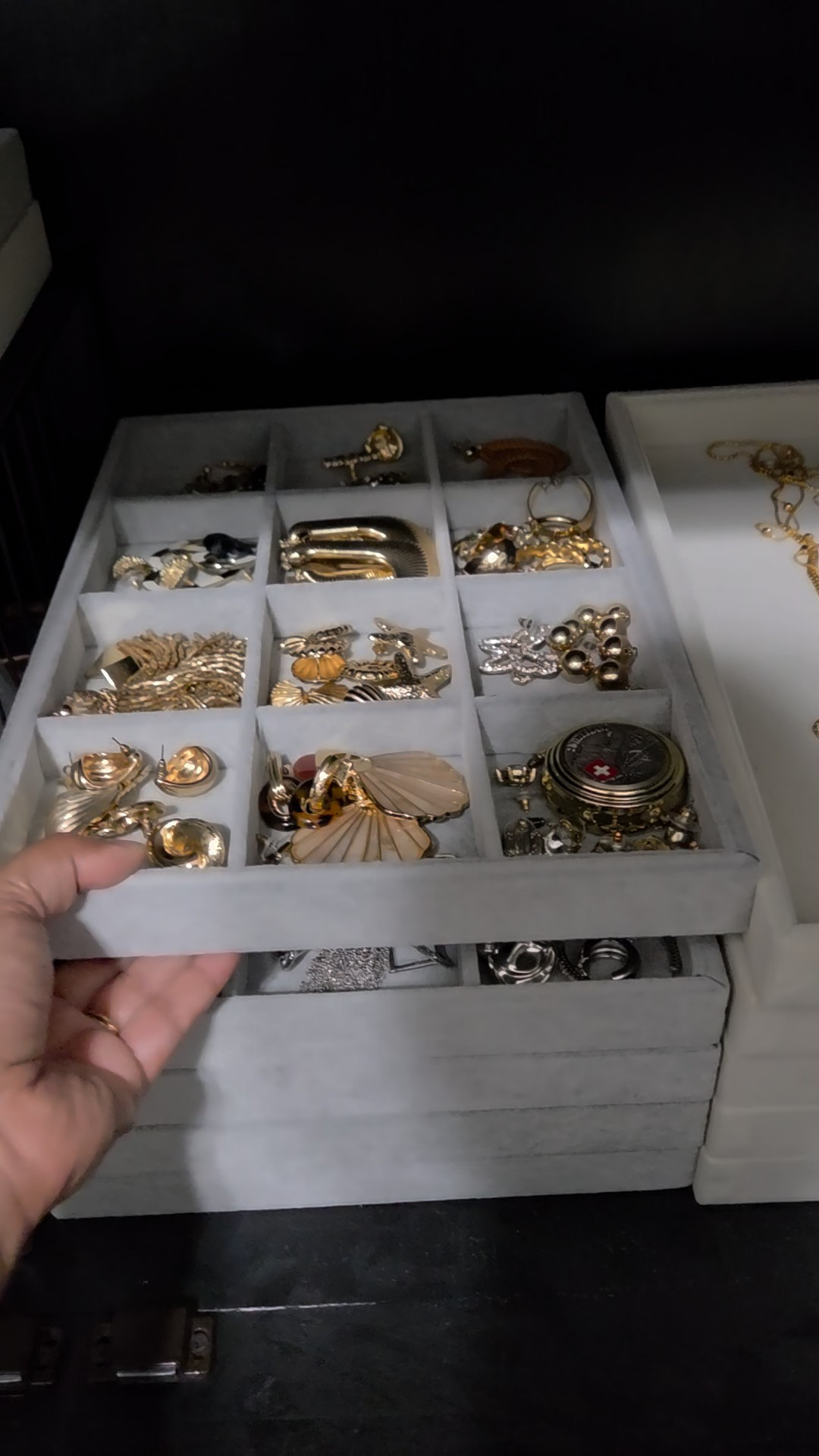 My jewelry organization consists of these stackable trays. Organized, Visible,  convenient and stacks easily in my armoire.

#LTKHome