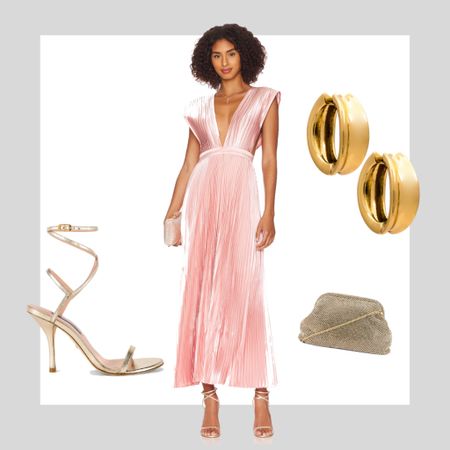 This pink silk gown is gorgeous ! Would be perfect for a pink bridesmaids dress or a wedding guest. Pair with gold hoops and strappy stilettos 

Gown , wedding guest dresses, wedding guest dress, black tie wedding , pink formal dresses , pink dress, gold earrings , wedding guest shoes , bump friendly wedding guest dress, maternity wedding guest dresses 

#LTKwedding #LTKstyletip #LTKbump