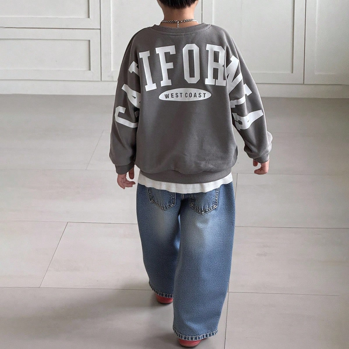 SHEIN 1pc Young Boys Casual College Style Comfortable Fashion Minimalist Loose Fit Practical Versatile Big Letter Graphic Thick Sweatshirt, Suitable For Daily Wear, School, Outings, Sports, Autumn/Winter Winter Autumn Fall | SHEIN