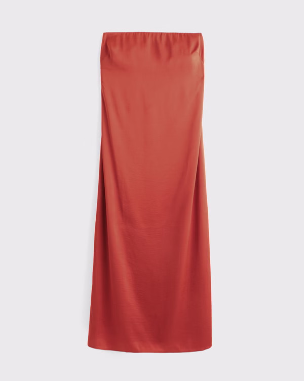 Women's Strapless Slip Maxi Dress | Women's Dresses & Jumpsuits | Abercrombie.com | Abercrombie & Fitch (US)