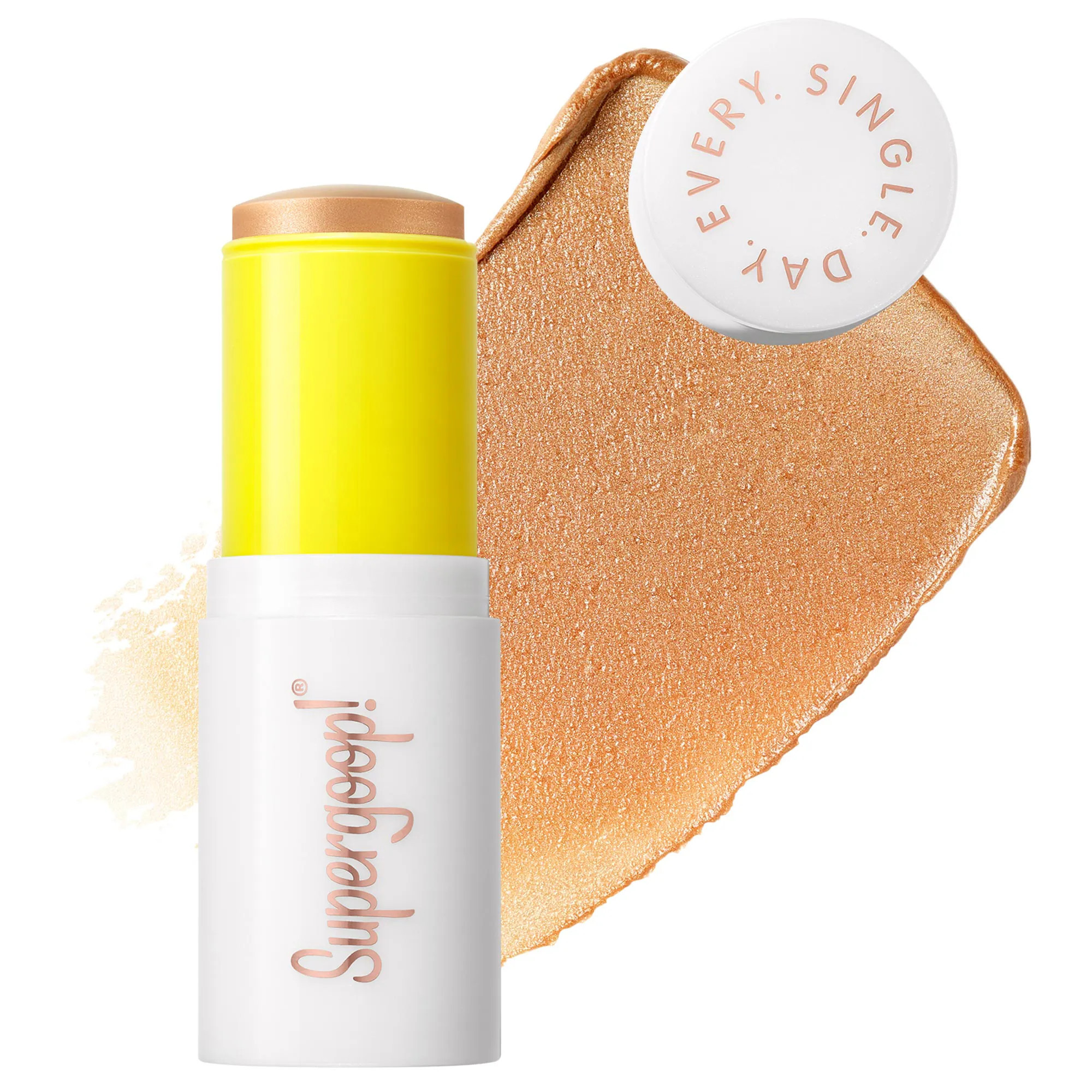 Supergoop! Écran solaire en bâton FPS 45 Glowscreen Sunlighter Glow & Protect 0.35 oz/10 mL | Sephora (US)