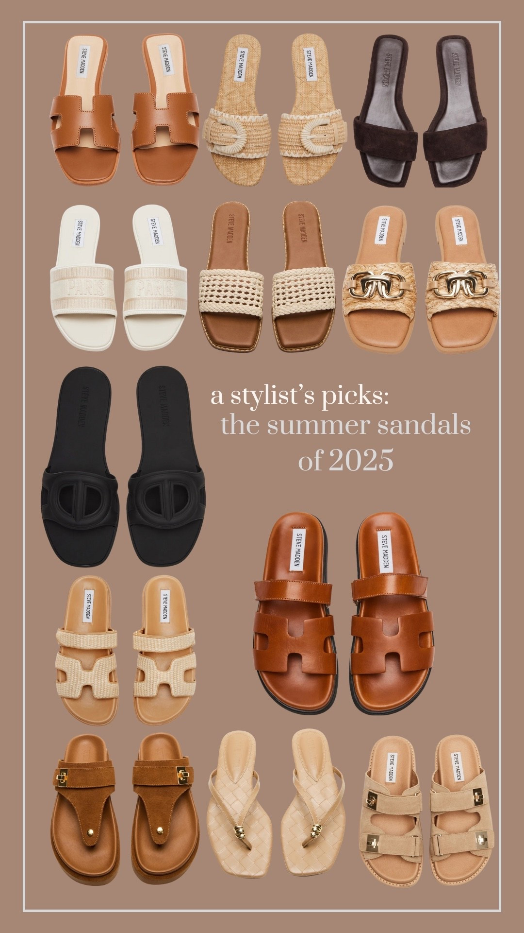 SALE! we have all been waiting for this summer sale - go grab your favorite sandals - whether it's leather or raffia or woven - we got you!

LTKsale LTKsummersale LTKsummer LTKstyles sale sandals

#LTKSaleAlert #LTKShoeCrush #LTKFindsUnder50