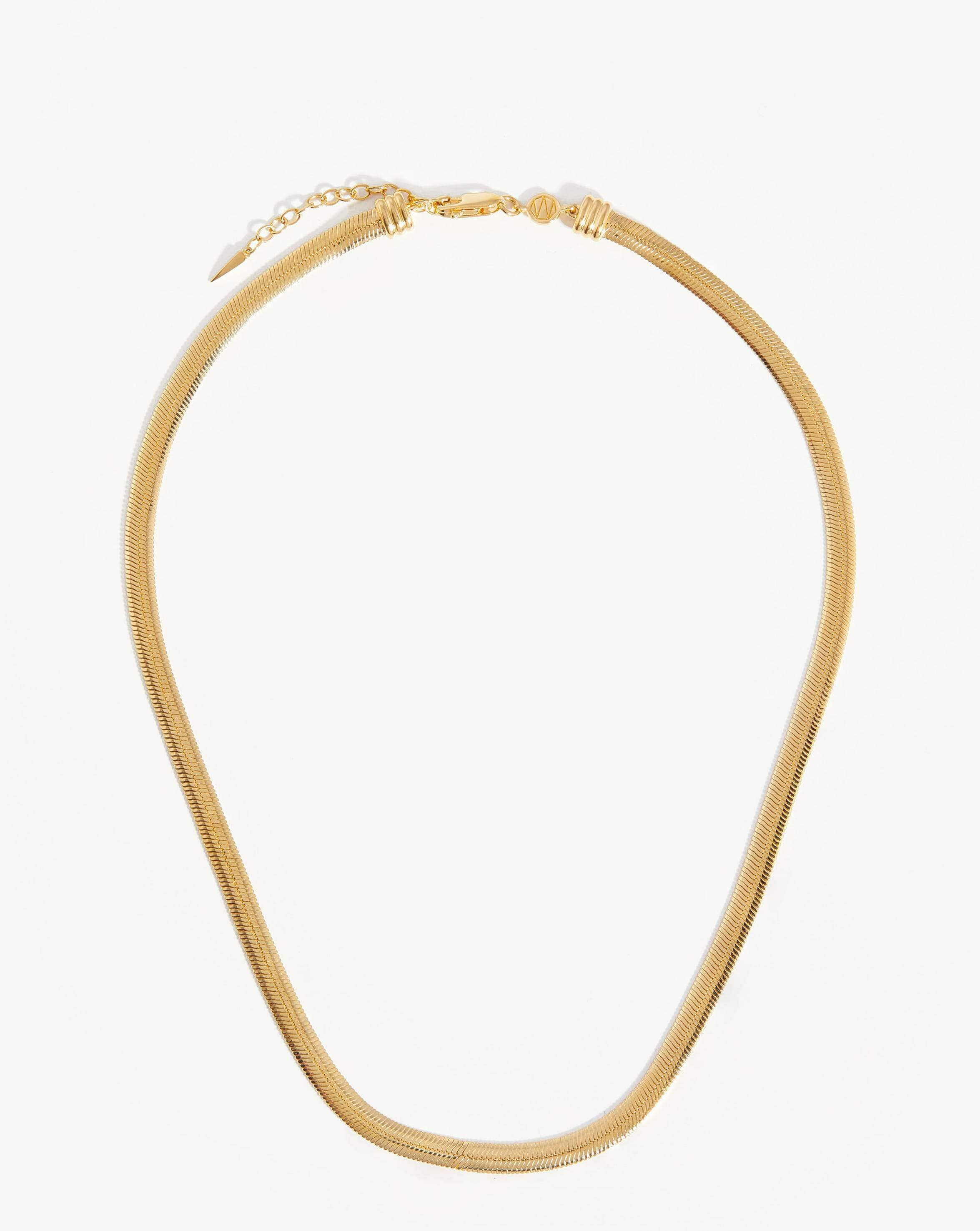 Flat Snake Chain Necklace | Missoma