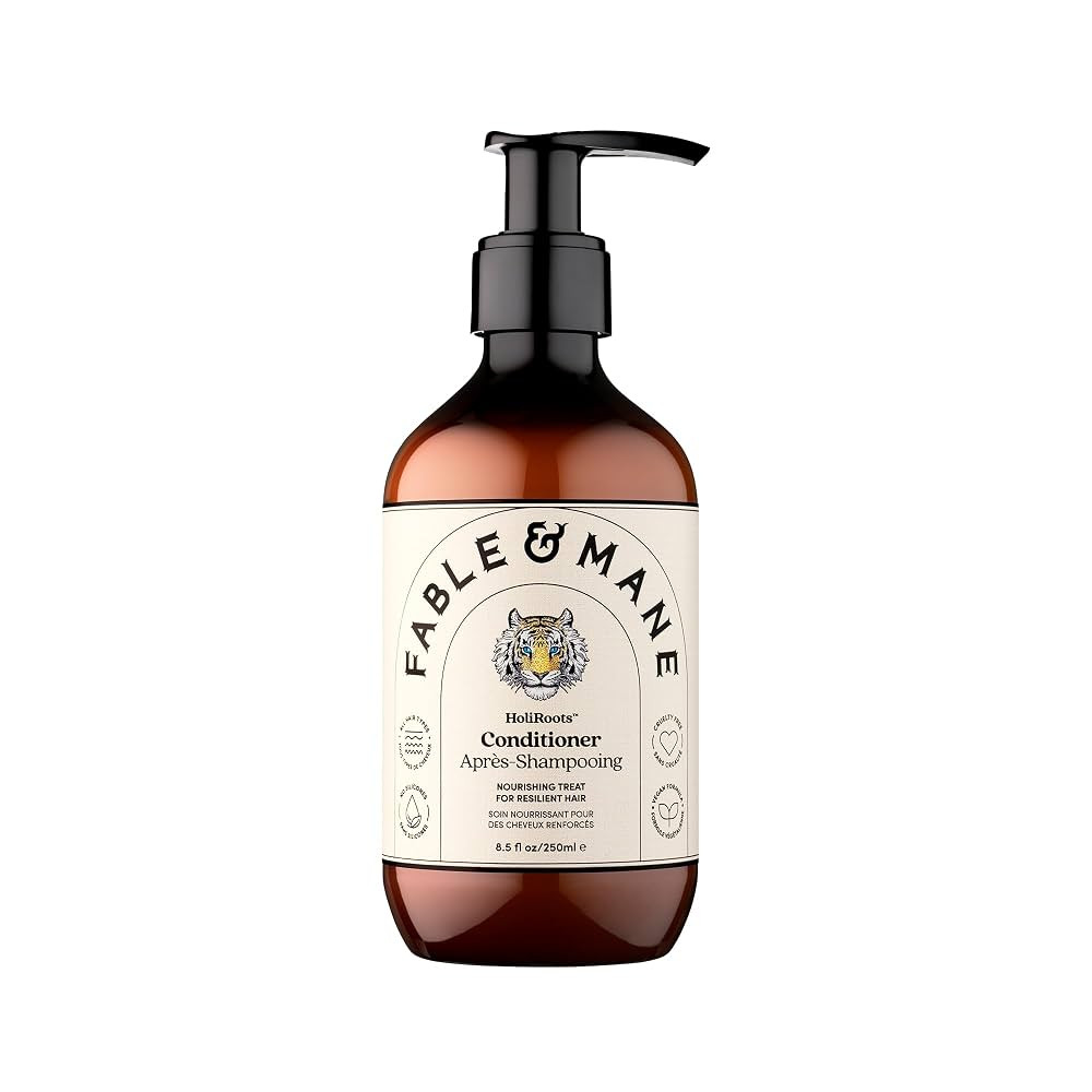 Fable & Mane Hydrating Conditioner, Nourishes Dry, Damaged Hair. Reduces Frizz with Turmeric and ... | Amazon (US)