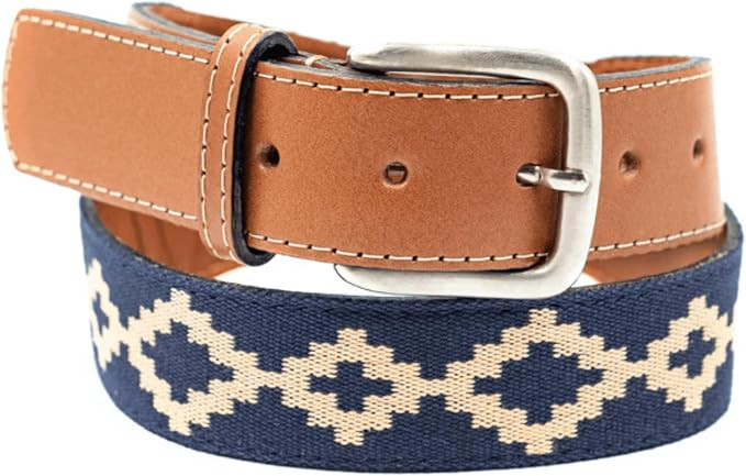 GauchoLife Guarda Pampas Polo Belt – Handmade Woven Leather Golf Belt for Men | Amazon (US)