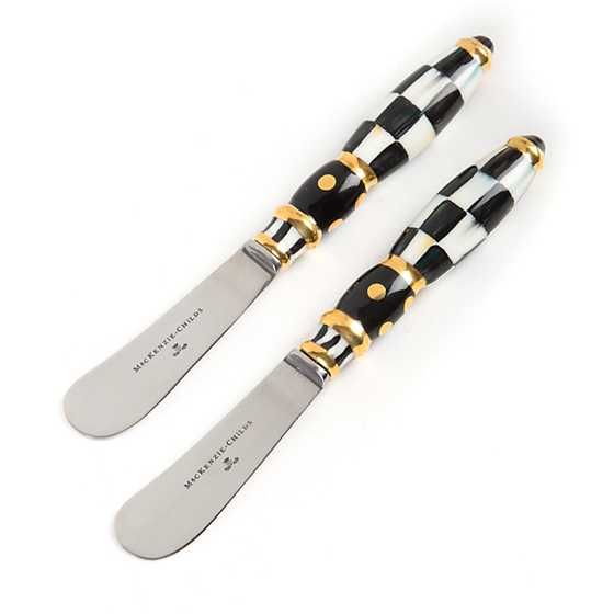 Courtly Check Canape Knives - Set of 2 | MacKenzie-Childs