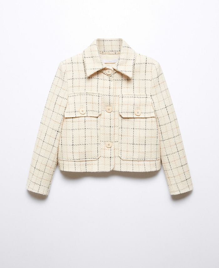 Women's Check Tweed Jacket | Macys (US)