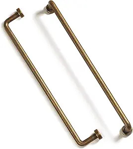 Goo-Ki 6 Pack Vintage Cabinet Bar Pulls 7.6'' Hole Center Retro Brass Drawer Handles Closet Class... | Amazon (US)