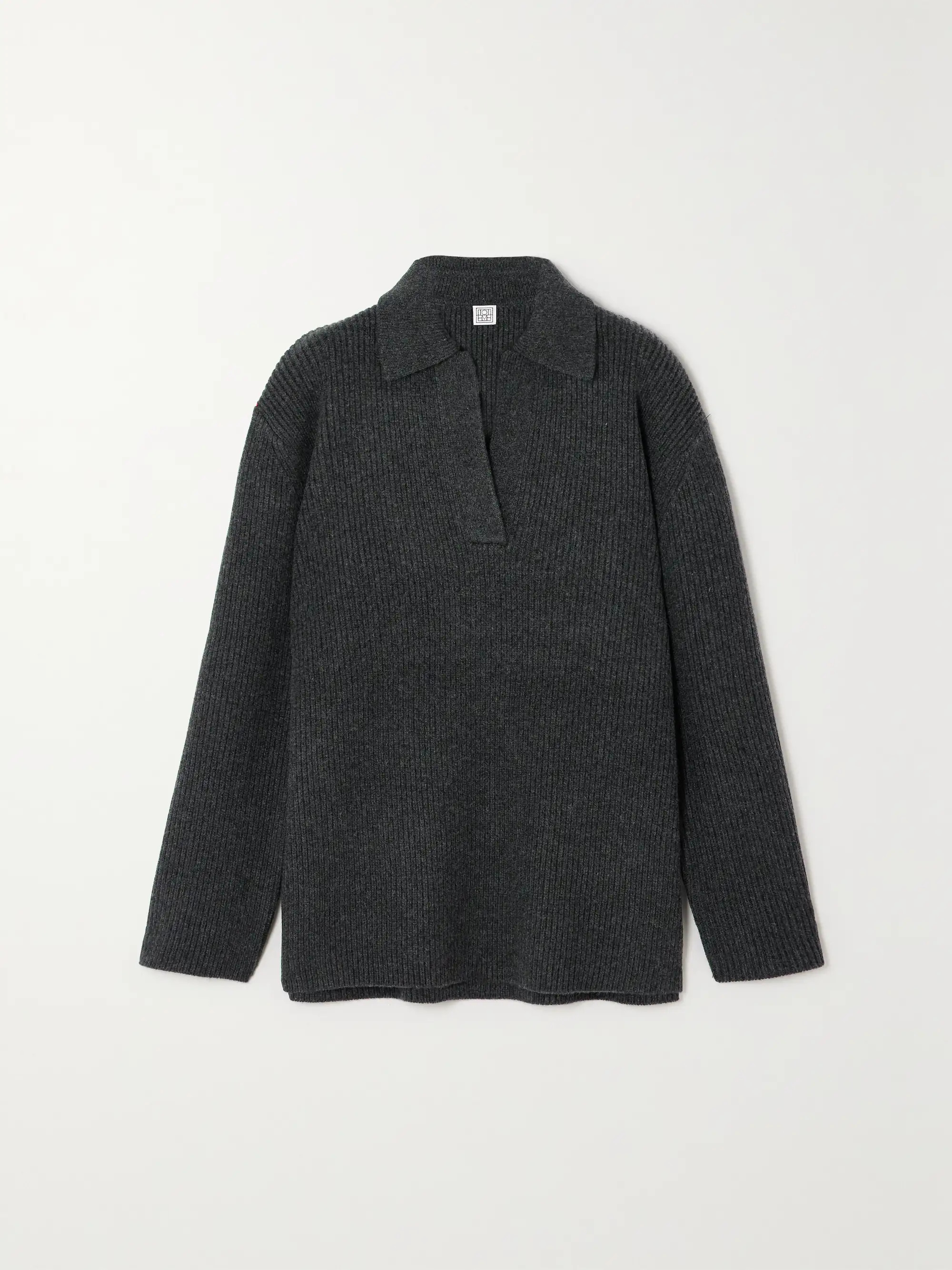 + NET SUSTAIN oversized ribbed wool and cashmere-blend sweater | NET-A-PORTER (US)