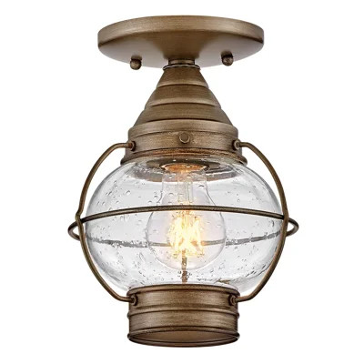 Cape Cod 7-in Outdoor Convertible Light - Flush Mount or Pendant | Perigold