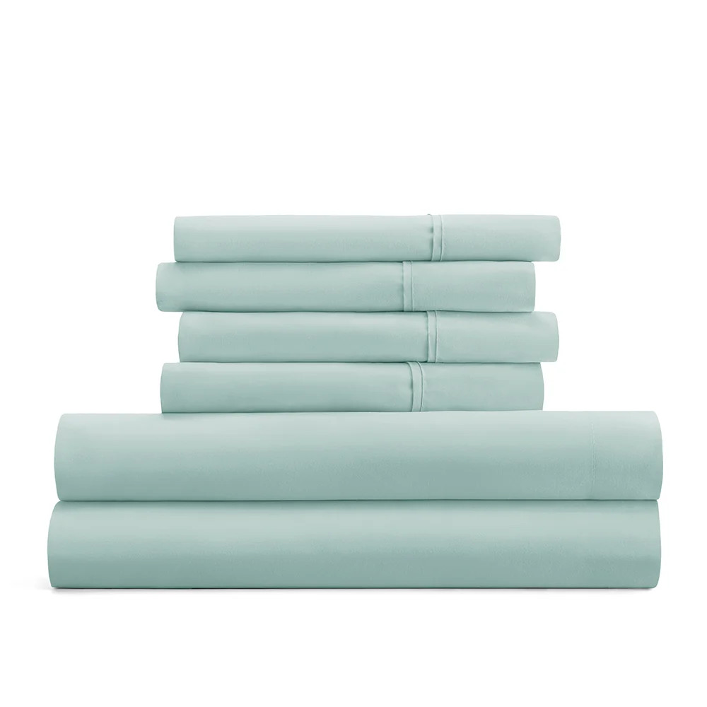Ultra Soft 6-Piece Sheet Set \u2013 Wrinkle Resistant & Hypoallergenic | Linens and Hutch | Linens and Hutch