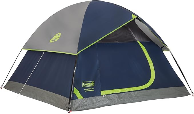 Coleman Sundome Camping Tent with Rainfly, 2/3/4/6 Person Tent Sets Up in 10 Mins, Weatherproof S... | Amazon (US)