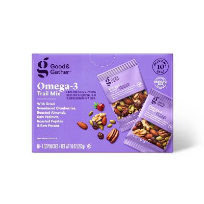 Omega-3 Trail Mix - 10oz/10ct  - Good & Gather™ | Target