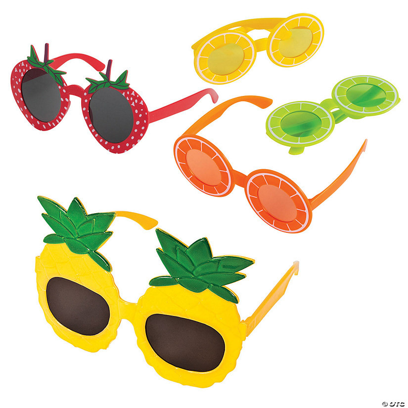 Fruit-Shaped Sunglasses KIt - 36 Pc. | Oriental Trading Company