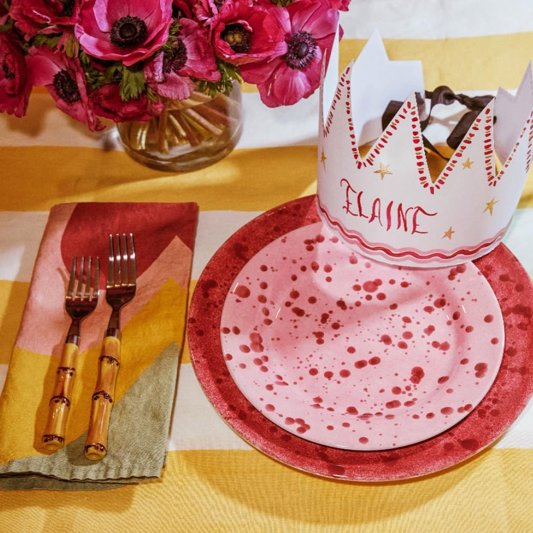 Summer birthday tablescape by Summerill & Bishop by linked similar options. Pinks and yellows!

#LTKFindsUnder100 #LTKHome