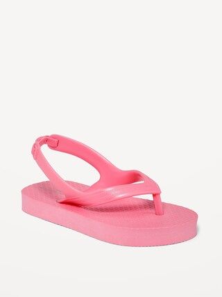 Printed Flip-Flops for Toddler Girls (Partially Plant-Based) | Old Navy (US)
