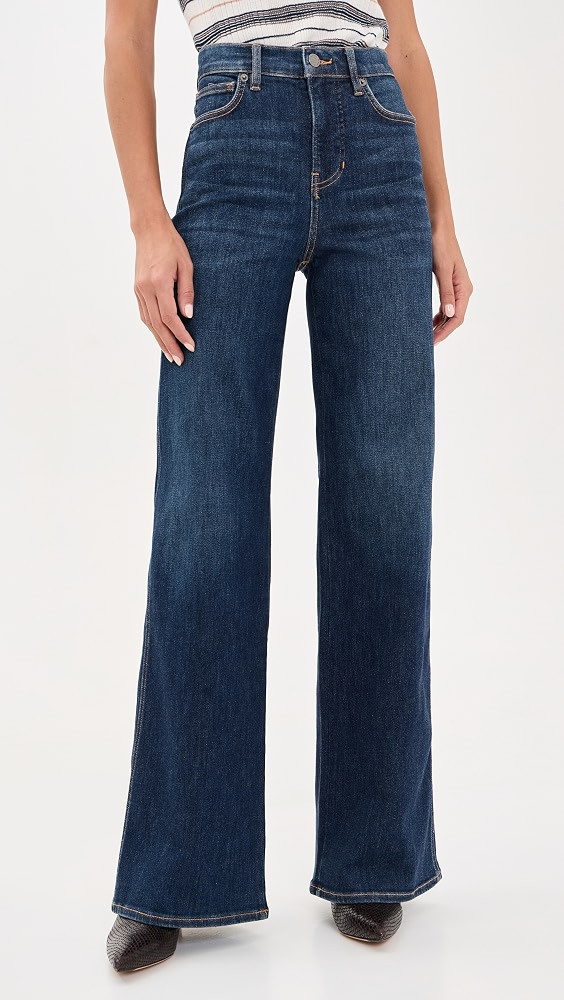Veronica Beard Jean Taylor Wide Leg Jeans | Shopbop | Shopbop