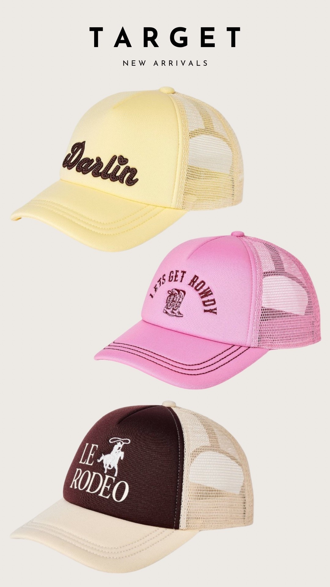 New Target hats! 

#LTKgrwm #LTKSeasonal #LTKdayinmylife