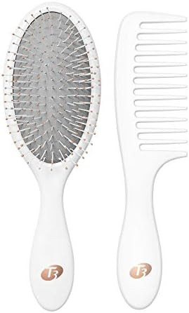 T3 - Detangle Duo Brush Set, White | Amazon (US)