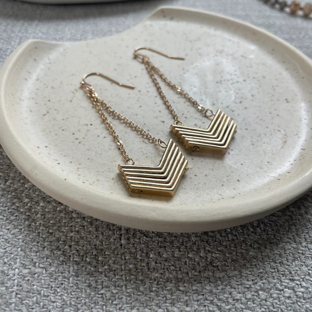 Golden Gate Earrings | Erin McDermott Jewelry