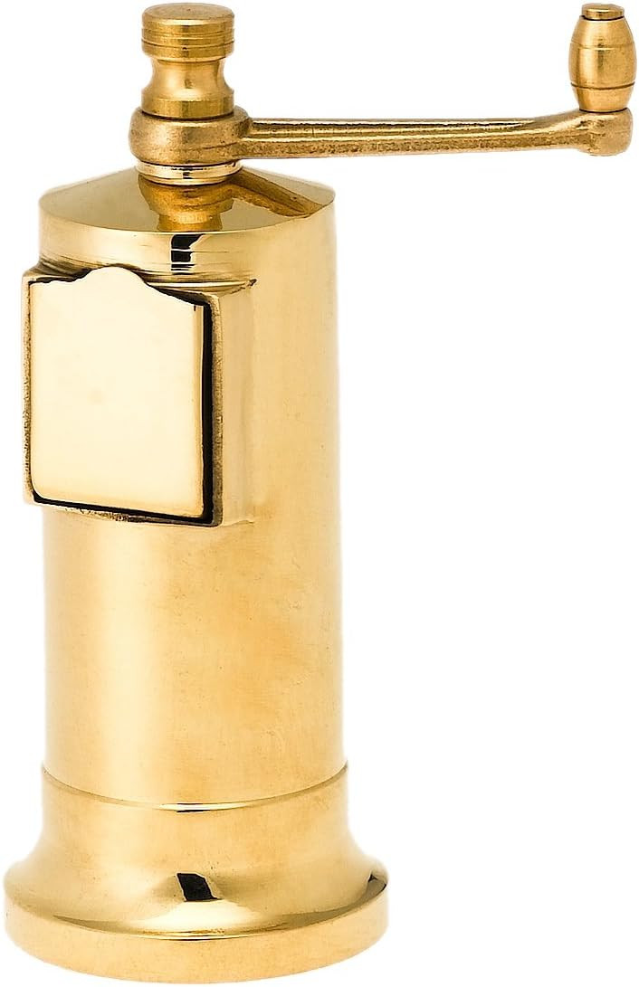 Pepper Mill Imports Chef's Mate Pepper Mill, Brass, 5" | Amazon (US)