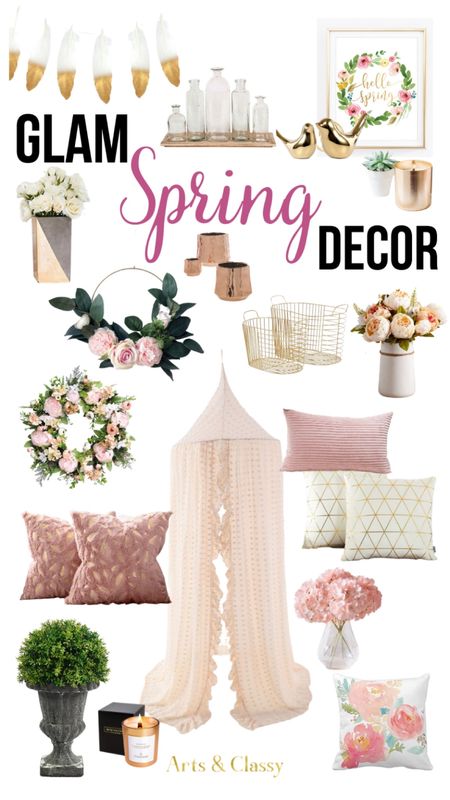 Spring has arrived and it's time to brighten up your home! With a few strategic purchases, you can easily create a beautiful spring decorating look on a budget. Look to unique pieces such as metallic accents, floral-patterned throw pillows, or a vase of fresh flowers to help give your home a fresh and inviting feel. By finding budget-friendly options, you can quickly and easily update the look of your home no matter the season. #GlamSpringDecor #BudgetFriendly #HomeDecor #DIYDecor #InexpensiveIdeas #SpringRefresh #FrugalDecor #SpringFever #DesignOnABudget #CheapStyle #HomeRefresh #AffordableDecor #GlamUpYourHome #SpringDecorating #BudgetDecor

#LTKSeasonal #LTKFind #LTKhome