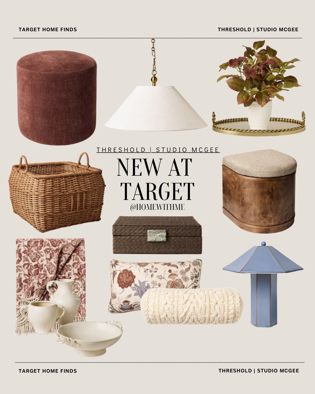 New at Target! Home finds by Threshold / Studio McGee!! Available online on 05/31! 🏡🎯

#LTKHome