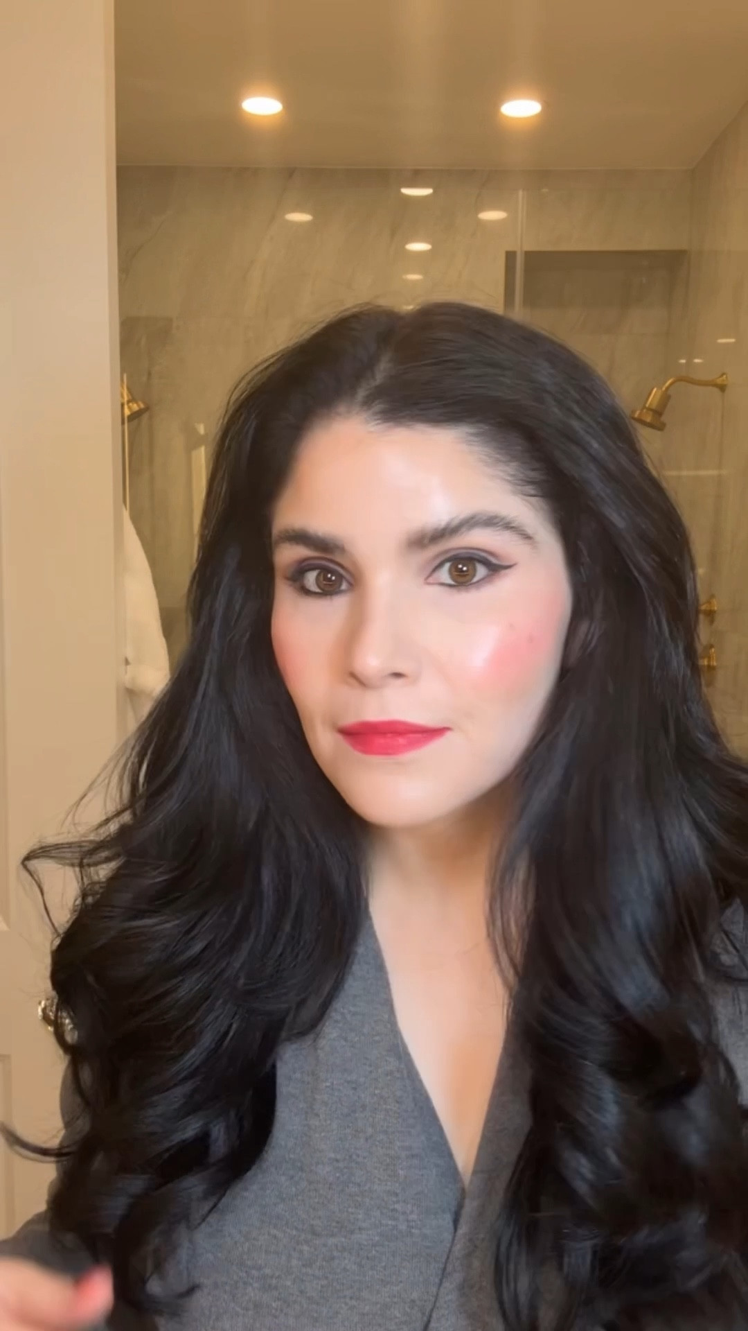 Love this makeup look 

Dior lipstick
Natasha denona foundation 
Rare beauty bronzer 
Charlotte tilbury blush 

#LTKselfcare #LTKBeauty #LTKgrwm