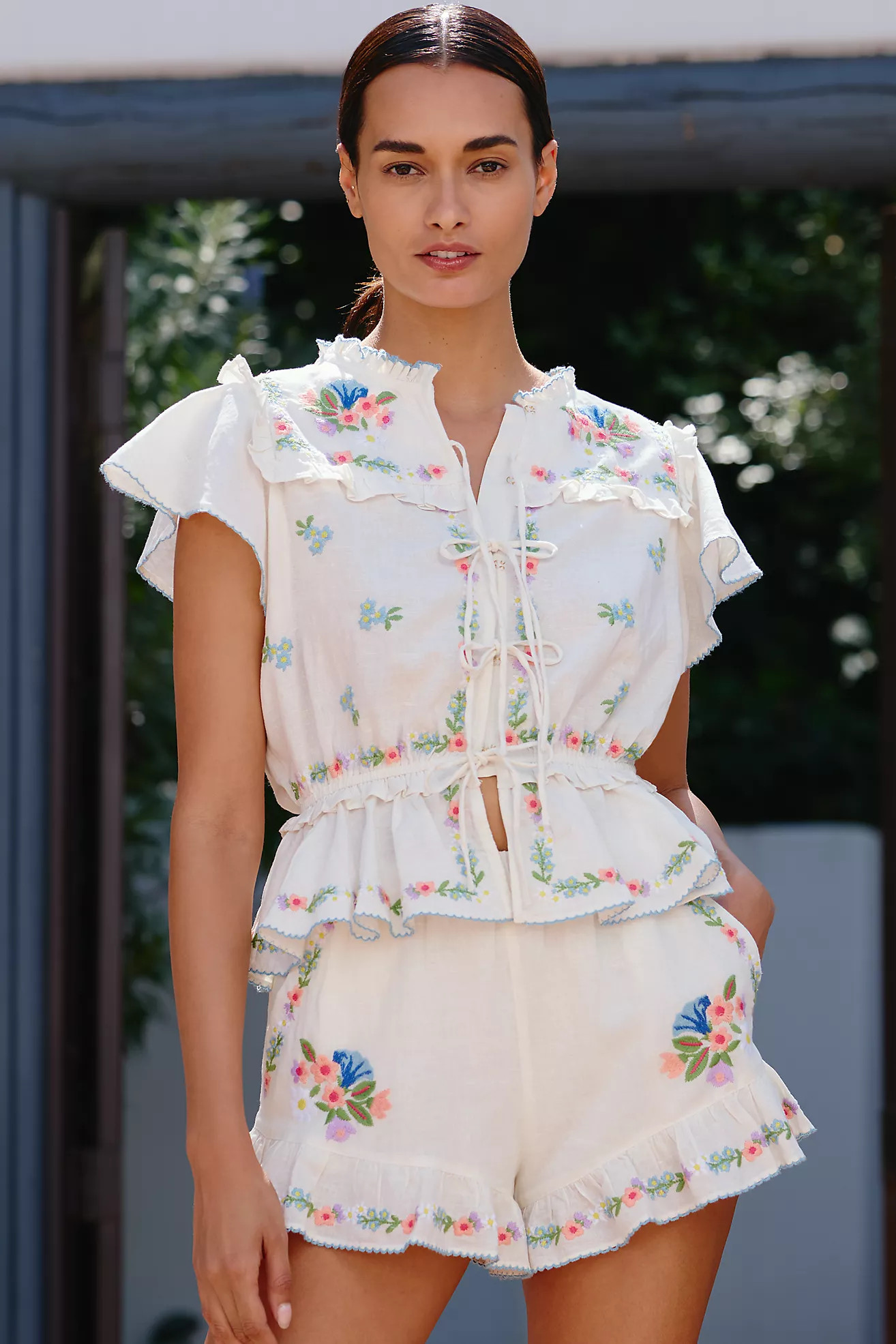 Show Me Your Mumu Romey Embroidered Top | Anthropologie (US)