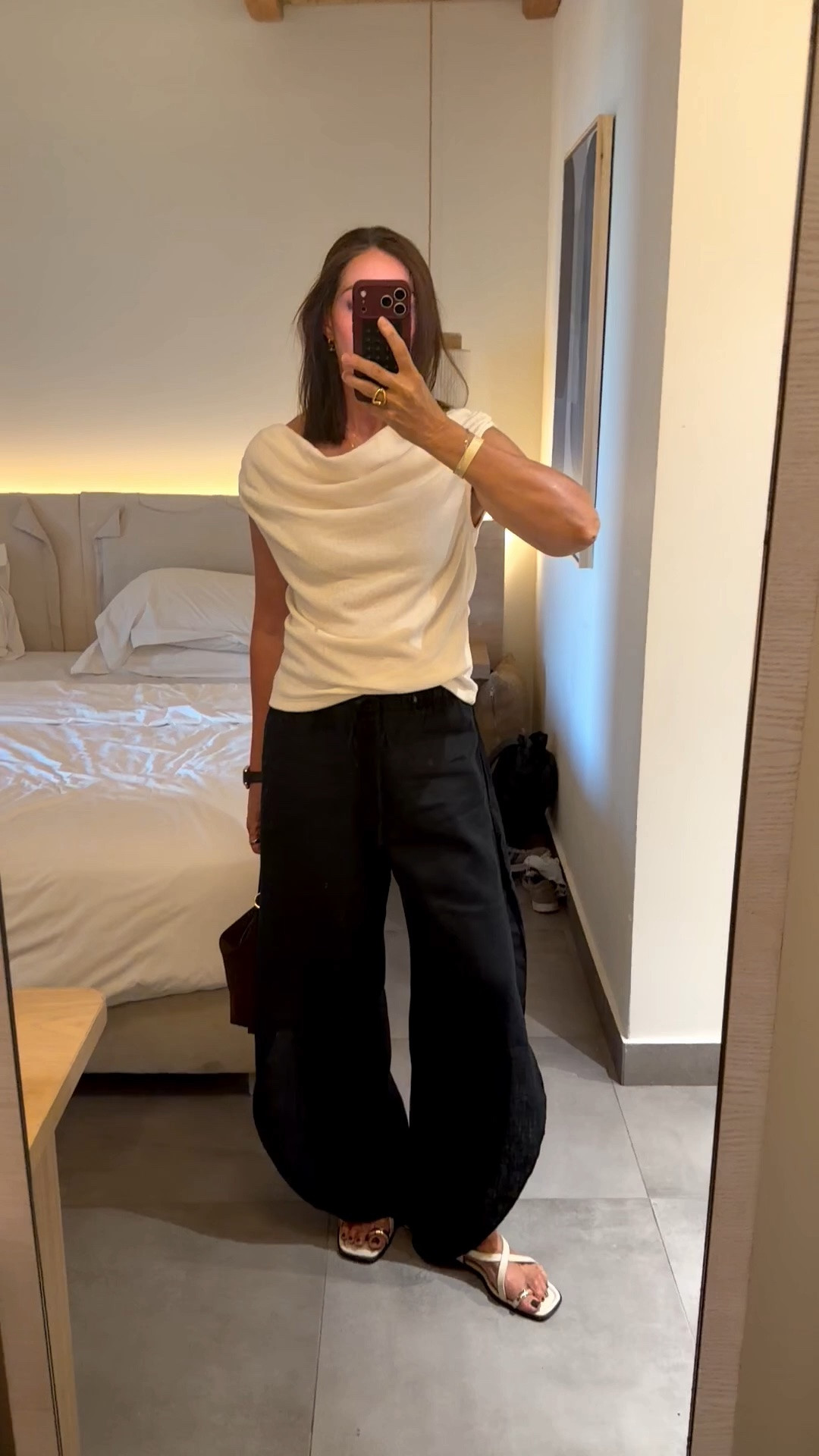 This £16 top from F&F looks so expensive. It’s drapes beautifully and also comes in black. 
I wear a 14

#LTKsummer #LTKstyletip #LTKover50style