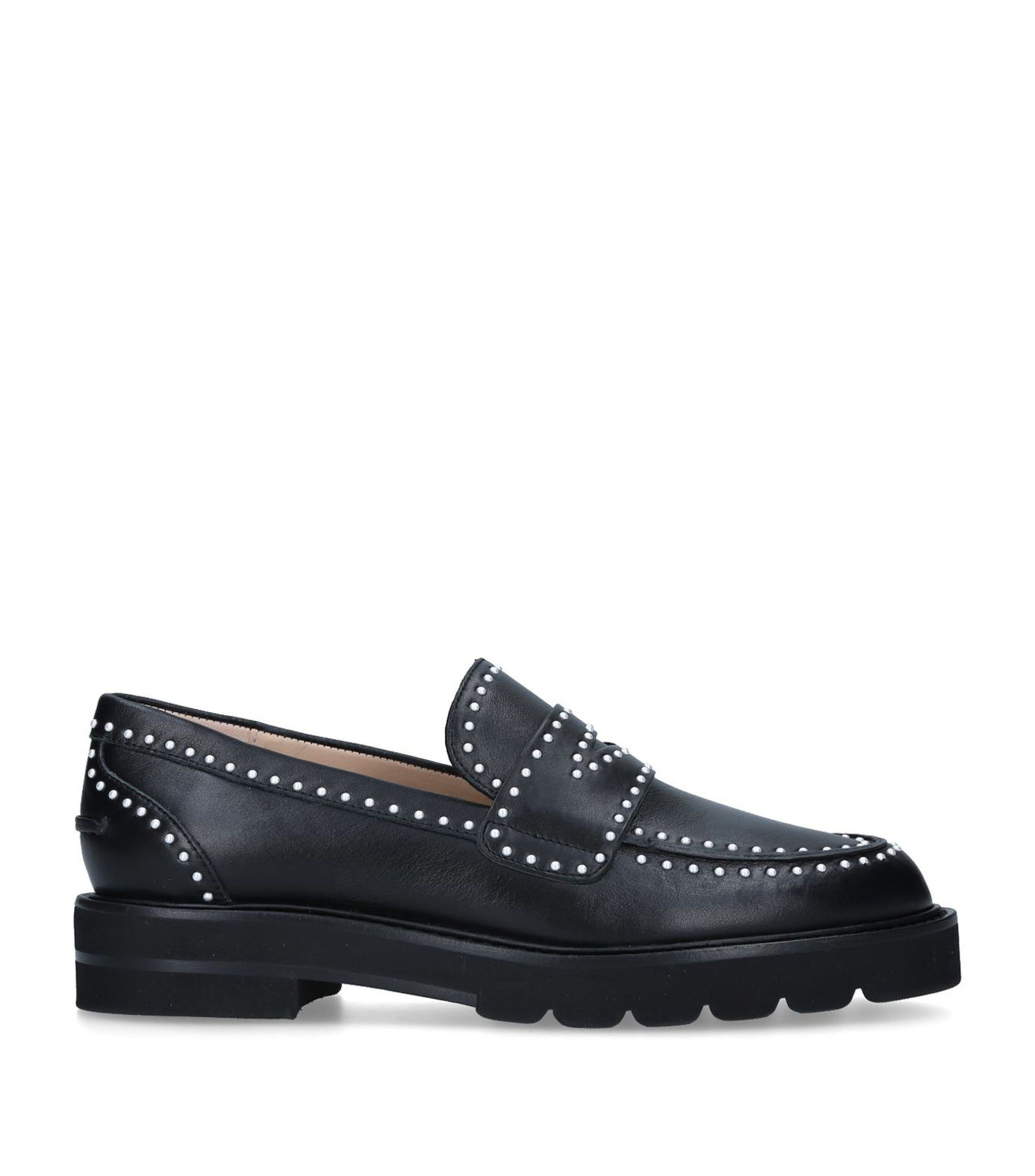 Leather Embellished Parker Lift Loafers 20 | Harrods