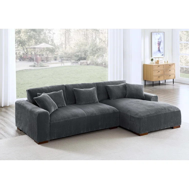 Asyiah 2 - Piece Upholstered Sectional | Wayfair North America