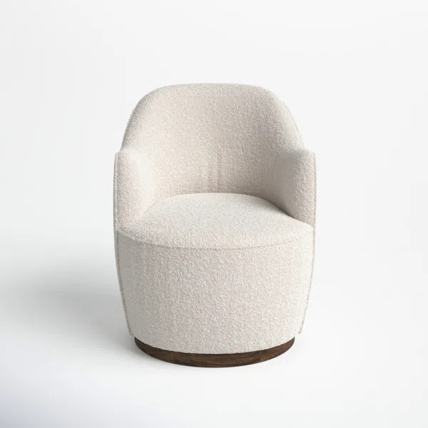 Corson Upholstered Swivel Armchair | Wayfair North America