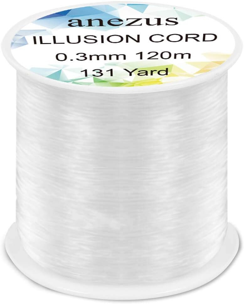 Anezus Fishing Wire for Hanging, Clear Fishing Line Invisible String Strong Monofilament Line for Hanging Decorations and Crafts | Amazon (US)