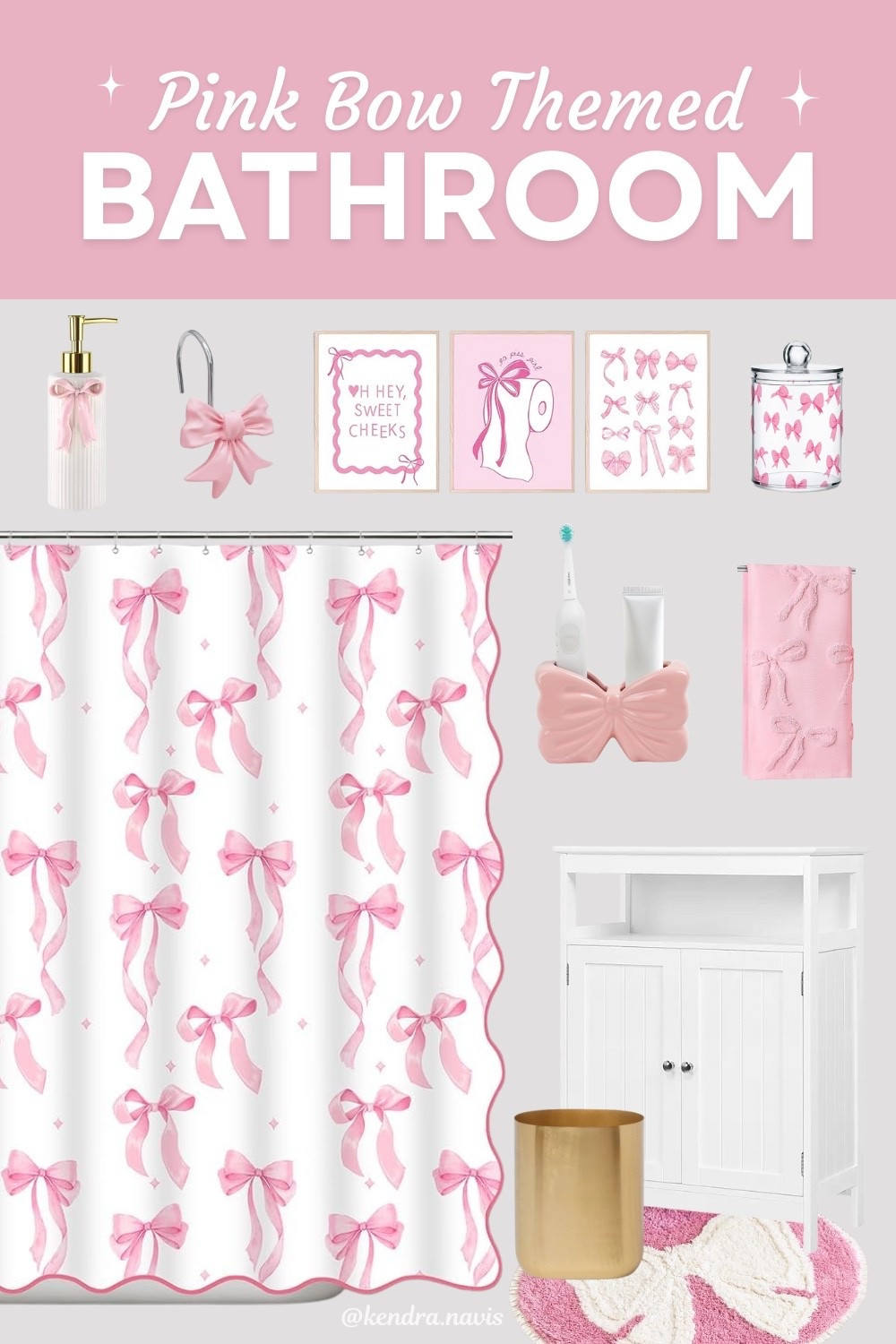 Pink Bow Bathroom Decor & Design Mood Board

Teenage girl bathroom, preteen girl room, coquette decor, pink girly decor, bathroom makeover, college dorm room, college apartment, teen bedroom, toddler girl bathroom, girl’s room, pink & gold bathroom accessories, bathroom storage

#LTKHome